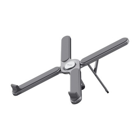 Trust Macy Suporte para portáteis e tablets Alumínio, Cinzento 43,9 cm (17.3")