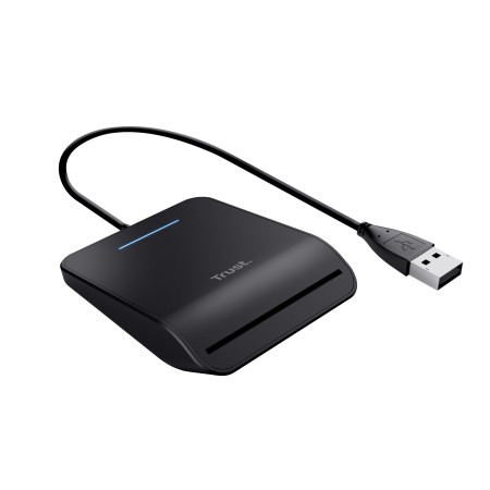 Trust Primo leitor de smart card Interior USB CardBus+USB 2.0 Preto