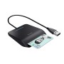 Trust Primo leitor de smart card Interior USB CardBus+USB 2.0 Preto