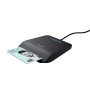 Trust Primo leitor de smart card Interior USB CardBus+USB 2.0 Preto