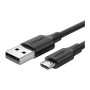 Ugreen 60137 cabo USB USB 2.0 1,5 m USB A Micro-USB A Preto