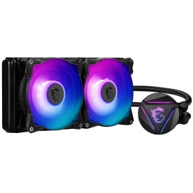 Water cooling MSI MAG CORELIQUID 240R V2 CPU AIO Cooler MSI MAG Coreliquid 240R V2 Caixa de computador Cooler 12 cm Preto