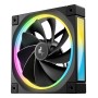 DeepCool FL12R-3 IN 1 Caixa de computador Ventoinha 12 cm Preto 3 unidade(s)