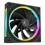 DeepCool FL12R-3 IN 1 Caixa de computador Ventoinha 12 cm Preto 3 unidade(s)