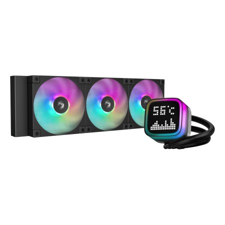 DeepCool LP360 Caixa de computador, Processador Refrigerador líquido all-in-one 12 cm Preto 1 unidade(s)