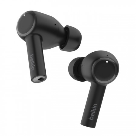 Belkin SoundForm Pulse ANC BT5.2 IPX5 in-ear wireless headphones Black