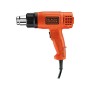 Black & Decker KX1650-QS heat gun 740 l/min 600 °C 1750 W Black, Orange