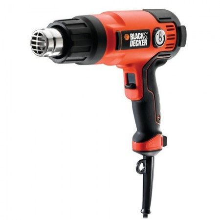 Black & Decker KX2200K-QS heat gun Hot air gun 720 l/min 645 °C 2000 W Black, Orange