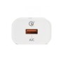 Vultech CC-118QCLWH carregador de dispositivos móveis Universal Branco AC Carregamento rápido Interior