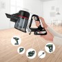 Bosch Serie 6 BCS61113 vassoura elétrica & aspirador vertical Bateria Seco Filtro de Higiene Sem bolsa 0,3 l Preto, Branco 2,5