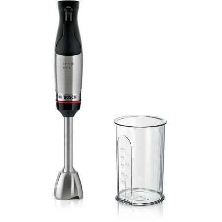 Bosch Serie 6 MSM6M610 liquidificador Varinha mágica 1000 W Preto, Aço inoxidável