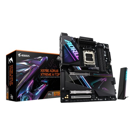 GIGABYTE X870E AORUS XTREME AI TOP AMD X870E Ranhura AM5 ATX extensível