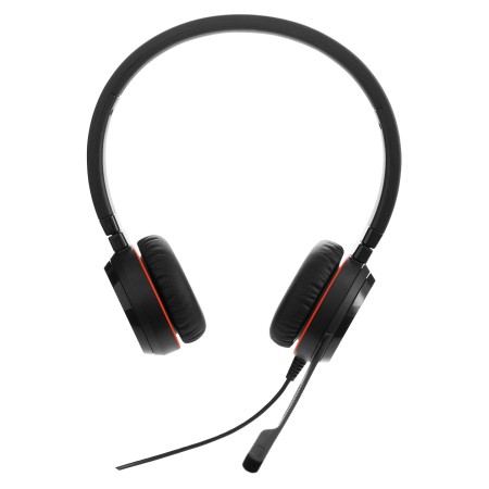 Jabra Evolve 20 SE Auscultadores Com fios Fita de cabeça Escritório Call center USB Type-C   USB Type-A Preto