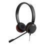 Jabra Evolve 20 SE Auscultadores Com fios Fita de cabeça Escritório Call center USB Type-C   USB Type-A Preto
