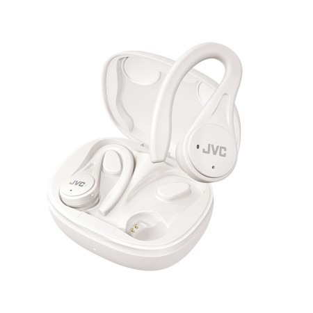 JVC HA-EC25T Auscultadores True Wireless Stereo (TWS) Gancho de orelha, Intra-auditivo Chamadas Música Bluetooth Branco