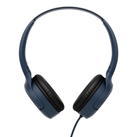 JVC HAS33UC Auscultadores Com fios Fita de cabeça Chamadas Música USB Type-C Preto, Azul