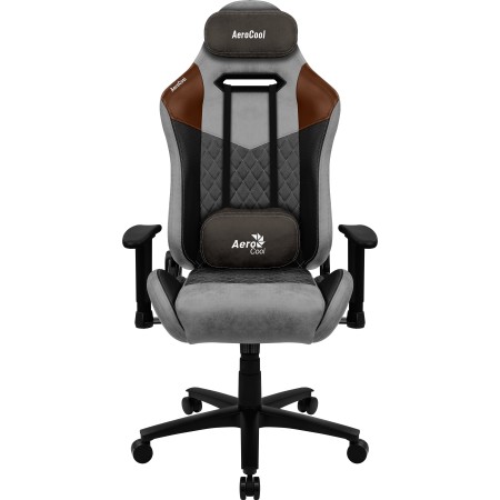 Aerocool DUKE AeroSuede Cadeira de jogos universal Preto, Castanho, Cinzento