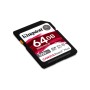 Kingston Technology Canvas React Plus 64 GB SD UHS-II Classe 10