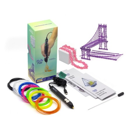 3Doodler FLOW caneta 3D 2,2 mm Preto