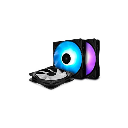 DeepCool RF120-3in1 Caixa de computador Ventoinha 12 cm Preto 3 unidade(s)