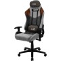 Aerocool DUKE AeroSuede Cadeira de jogos universal Preto, Castanho, Cinzento