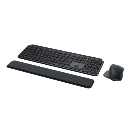 Logitech Master 920-011614 teclado Rato incluído Escritório Bluetooth QWERTY Estados Unidos (Internacional) Grafite