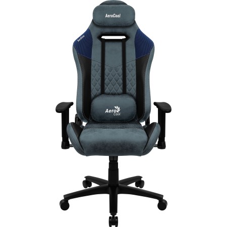 Aerocool DUKE AeroSuede Cadeira de jogos universal Preto, Azul