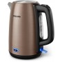 Philips Viva Collection HD9355 92 chaleira elétrica 1,7 l 2060 W Preto, Cor do cobre