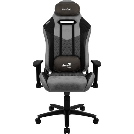 Aerocool DUKE AeroSuede Cadeira de jogos universal Preto, Cinzento
