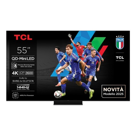 TCL 55C7K TV 139,7 cm (55") 4K Ultra HD Smart TV Wi-Fi Metálico 2600 cd m²