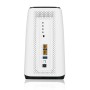 Zyxel FWA510 router sem fios Multi-Gigabit Ethernet Tri-band (2,4 GHz   5 GHz   5 GHz) 5G Preto, Branco
