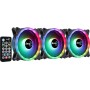 Aerocool Duo 12 Pro Caixa de computador Ventoinha 12 cm Preto 3 unidade(s)