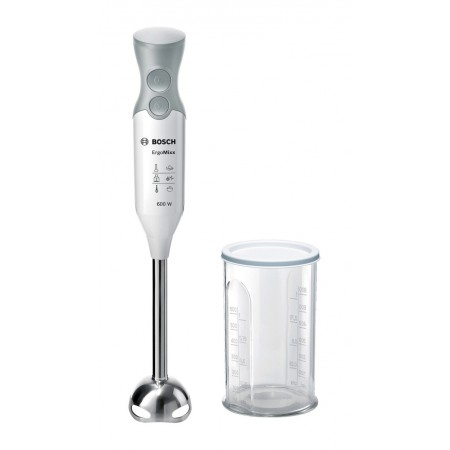 Bosch MSM66110 liquidificador Varinha mágica 600 W Cinzento, Branco