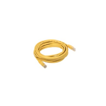 A-LAN KKU5ZOL0.5 networking cable Yellow 0.5 m Cat5e U/UTP (UTP)
