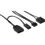 Aerocool Duo 12 Pro Caixa de computador Ventoinha 12 cm Preto 3 unidade(s)