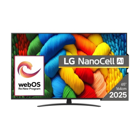 LG NanoCell AI 65NANO81A3A TV 165,1 cm (65") 4K Ultra HD Smart TV Wi-Fi Preto