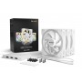 be quiet! Light Wings White | 120mm PWM Triple Pack Caixa de computador Ventoinha 12 cm Branco 3 unidade(s)