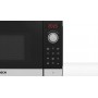 Bosch Serie 2 FEL023MS2 microondas Preto, Aço inoxidável Apenas micro-ondas Balcão 20 l 800 W