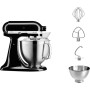 KitchenAid Artisan 5KSM185PS robô de cozinha 300 W 4,8 l Preto