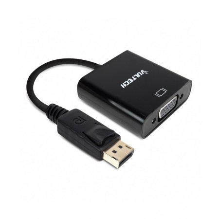 Vultech SN10407 adaptador de cabo de vídeo 0,135 m DisplayPort VGA (D-Sub) Preto