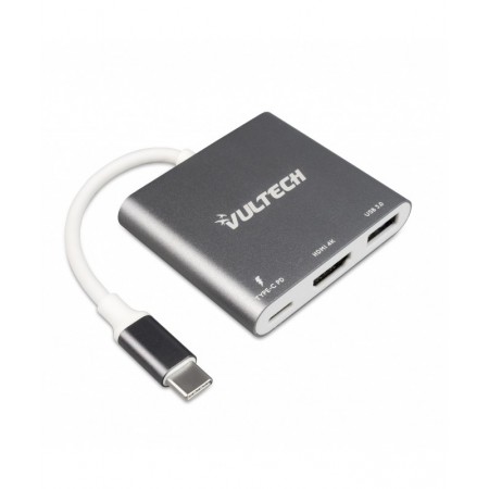 Vultech ATC-01 adaptador gráfico USB 3840 x 2160 pixels Prateado