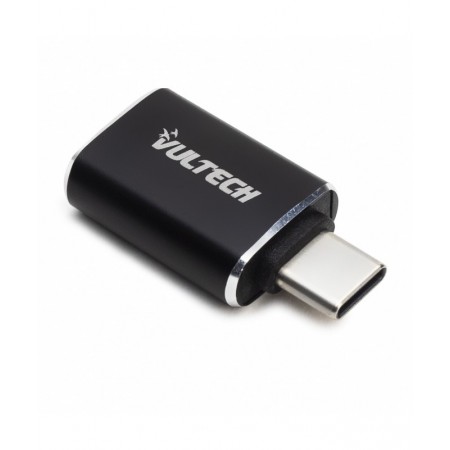 Vultech ADP-02P adaptador para cabos USB Type-C USB Type-A Preto