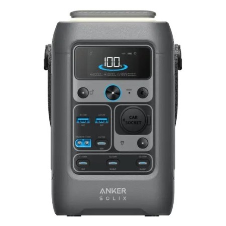 Anker Solix C300 DC Central Elétrica Portátil 7 Fosfato de ferro de lítio (LiFePo4) 90000 mAh 300 W 2,8 kg