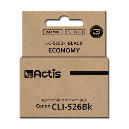 Actis KC-526Bk Ink (replacement for Canon CLI-526BK- Standard- 10 ml- black)