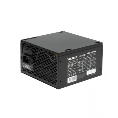 Vultech VPS-A500ER fonte de alimentação 500 W 24-pin ATX ATX Preto