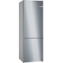 Bosch Serie 4 KGN492IDF frigorífico e congelador Independente 440 l D Aço inoxidável