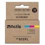 Actis KH-653CR Ink (replaces HP 653XL 3YM74AE- Premium- 18ml- 300 pages- color)