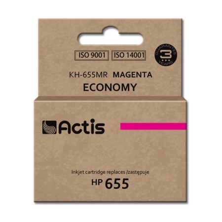 Actis KH-655MR ink for HP printer- HP 655 CZ111AE replacement- Standard- 12 ml- magenta