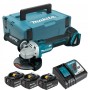 18V cordless angle grinder MAKITA DGA504RT3J