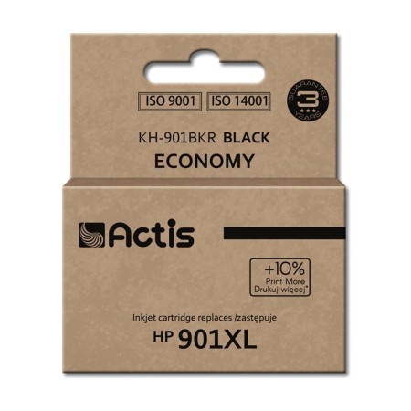 Actis KH-901BKR Ink (replacement for HP 901XL CC654AE- Standard- 20 ml- black)
